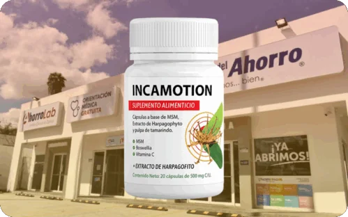 IncaMotion Precio Farmacia Del Ahorro: disponibilidad real y cómo pedirlo en México