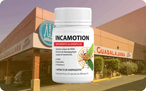 IncaMotion Precio Farmacia Guadalajara: disponibilidad actual y cómo pedirlo en México
